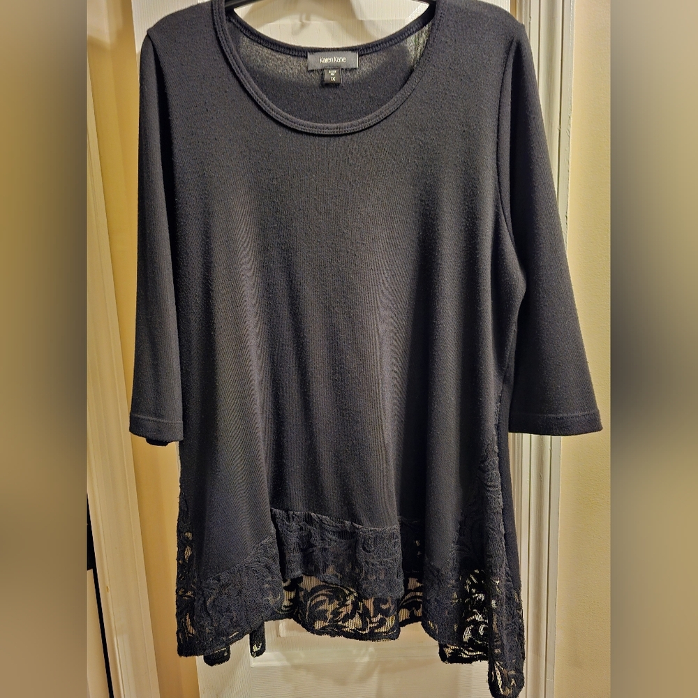 Karen Kane Black Sweater